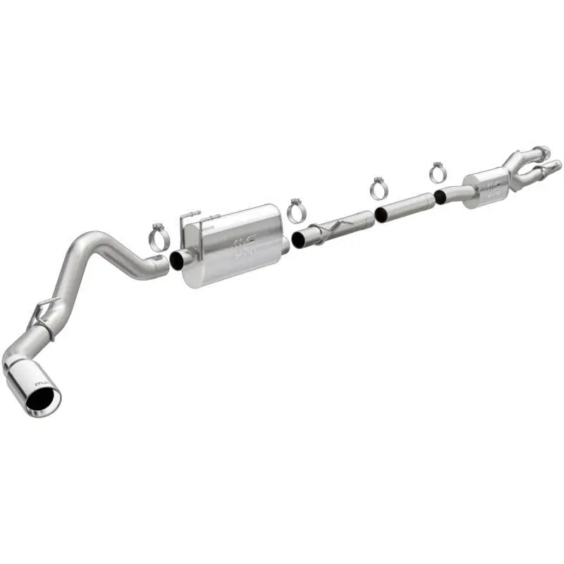 MagnaFlow 2020 Ford F250/F350 3.5in Street Series Cat-Back Exhaust Rear Passenger Exit-Polished Tip In Demand