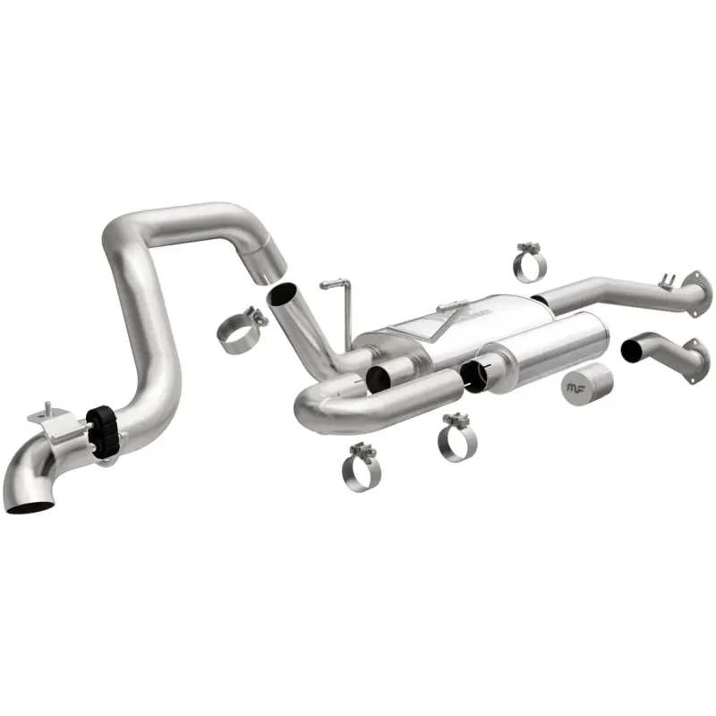 Low Price MagnaFlow 98-02 Toyota 4Runner Overland Series Cat Back Performance Exhaust