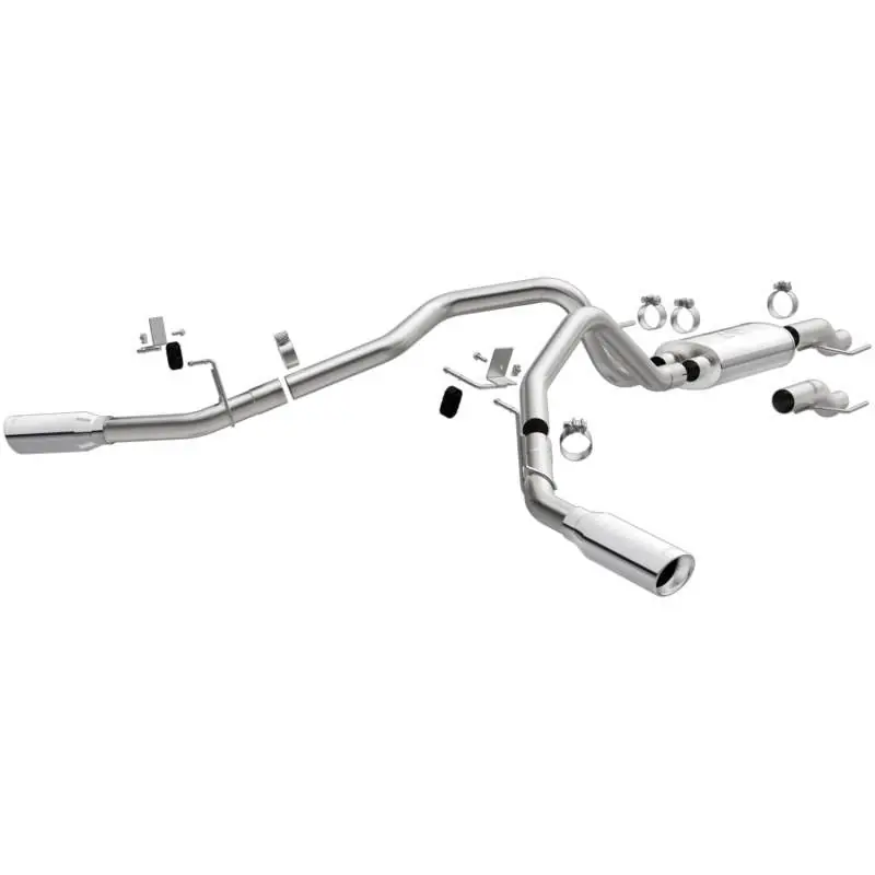 Magnaflow 15-21 Ford F-150 Street Series Cat-Back Performance Exhaust System- Dual Polished Tips Crafted