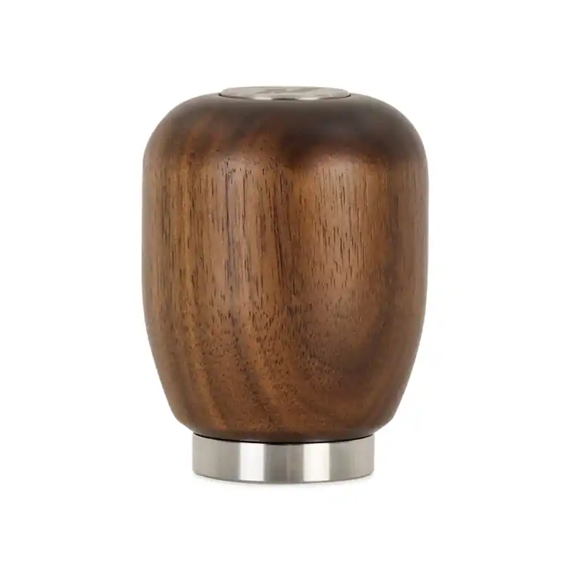 Modern Mishimoto Short Steel Core Wood Shift Knob - Walnut