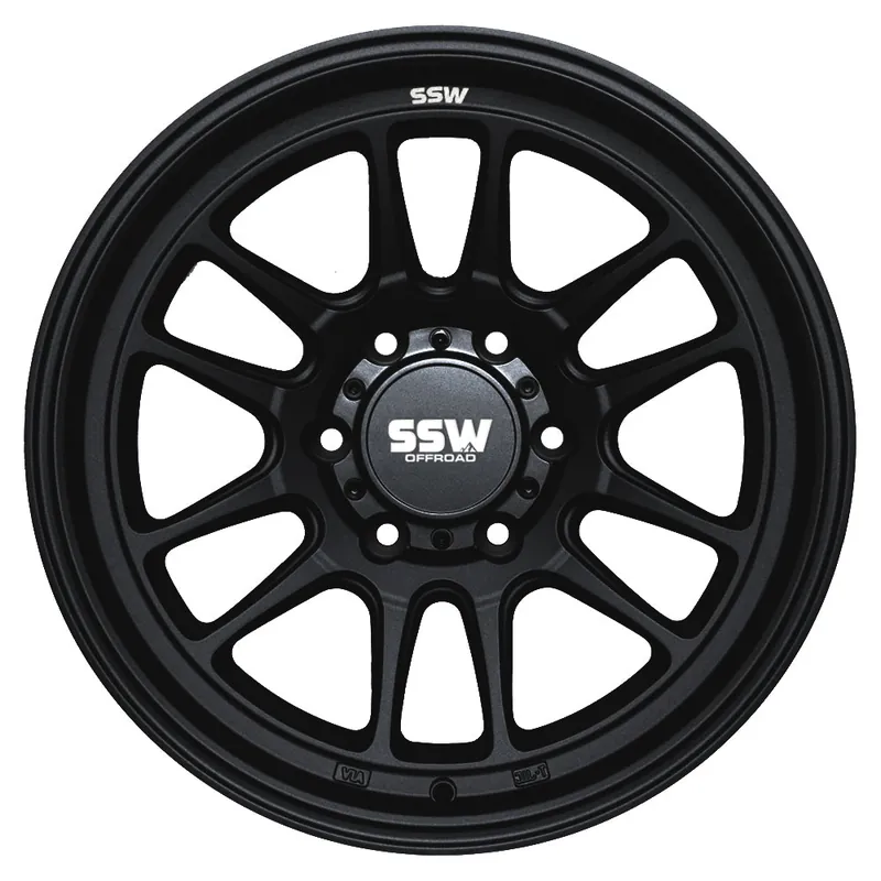 Direct From Factory RAPTOR / MATTE BLACK / 17X9.0 -12