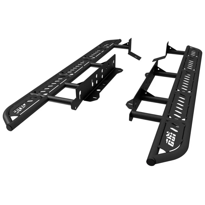 CBI Toyota Tacoma 4th Gen Overland Bolt-On Rock Sliders l Short Bed l 2024 Warranty Included