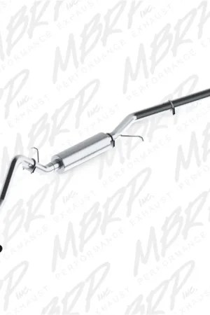 Place Order MBRP 2003-2007 Chev/GMC 1500 Classic 4.8/5.3L EC/CC-SB Cat Back Single Side AL P Series Exhaust