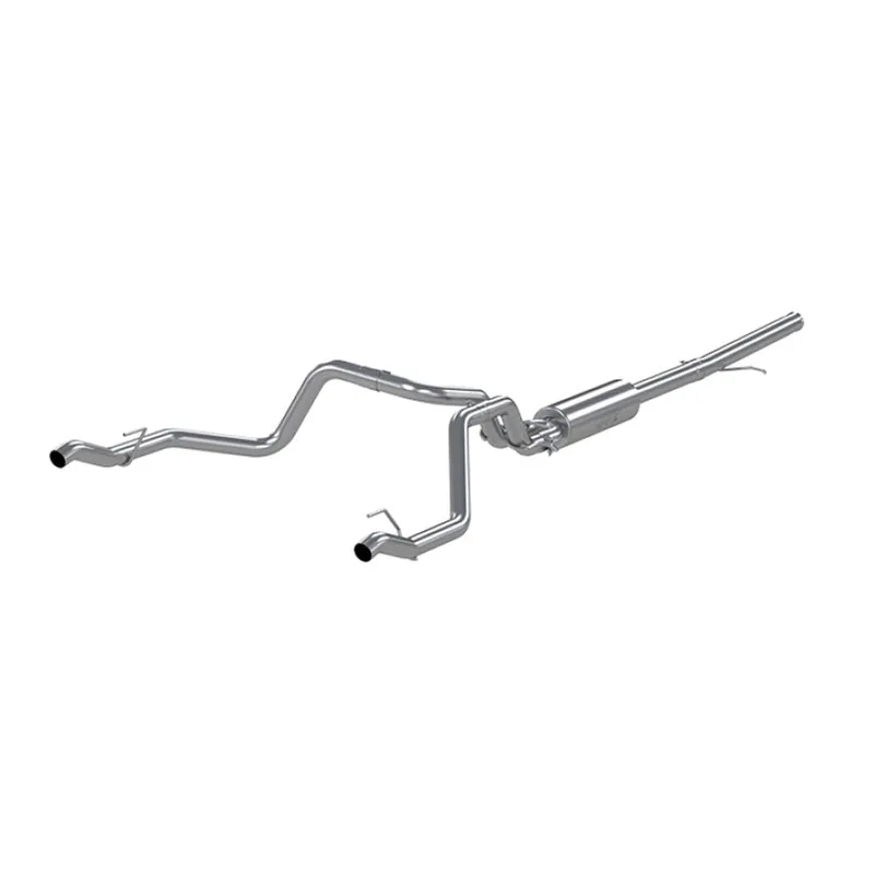 Limited Edition MBRP 2019 Chevrolet Silverado 1500 4.3L/5.3L 2.5in Cat Back Dual Rear Exit - T409