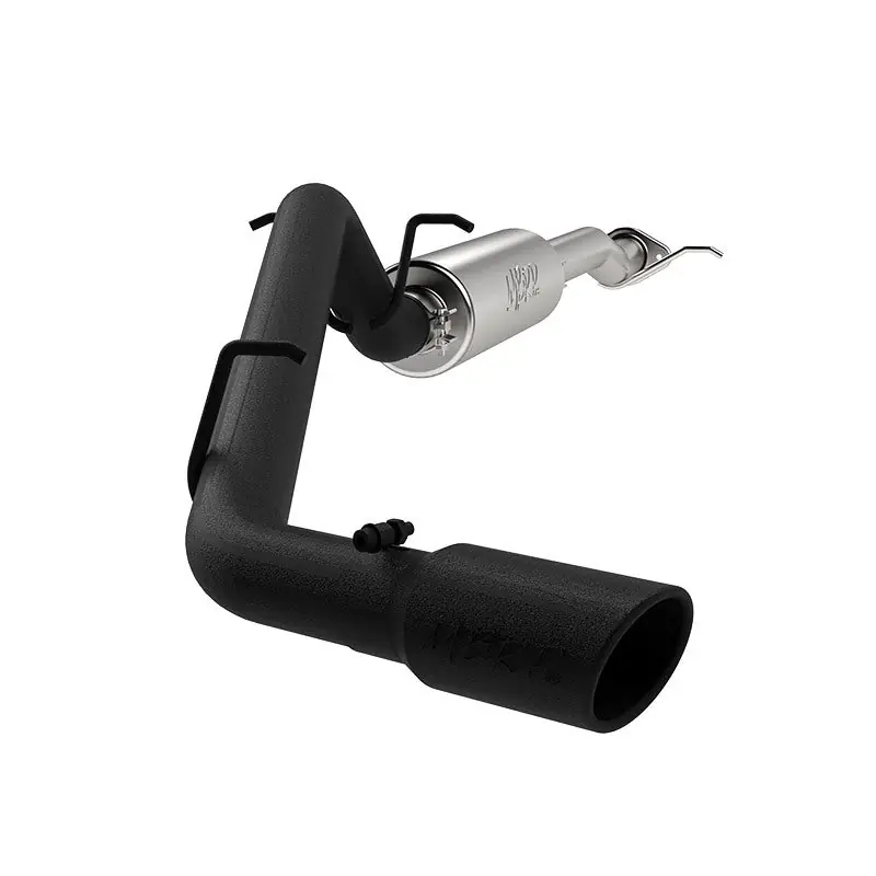 MBRP 2015 Chevy/GMC Colorado/Canyon 2.5L & 3.6L Black Coated 3in C/B Single Side Exit Affordable