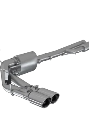 Same Day Shipping MBRP 2019+ Chevrolet Silverado 1500 4.5L/5.3L Pre-Axle Dual Side Exite w/ 4in OD Tip - AL