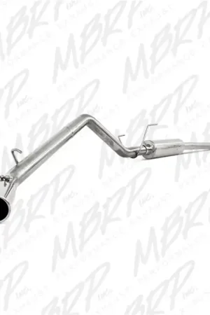Hassle-Free Returns MBRP 06-08 Ram Hemi 1500 Mega Cab 5.7L / 03-13 Ram Hemi 2500/3500 5.7L T409 3in Cat Back Single Side