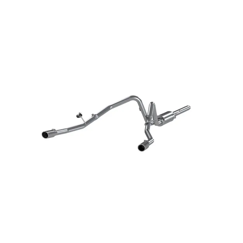 Handmade MBRP 2004-2008 Ford F150 4.6/5.4L EC/CC-SB Cat Back Dual Split Rear