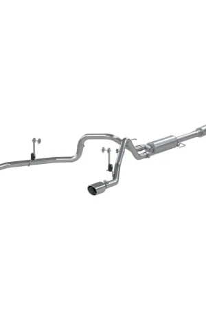 Professional Grade MBRP 2021+ F-150 2.7L/ 3.5L Ecoboost, 5.0L 3in Cat Back 2.5in Dual Split Rear - Aluminized Steel