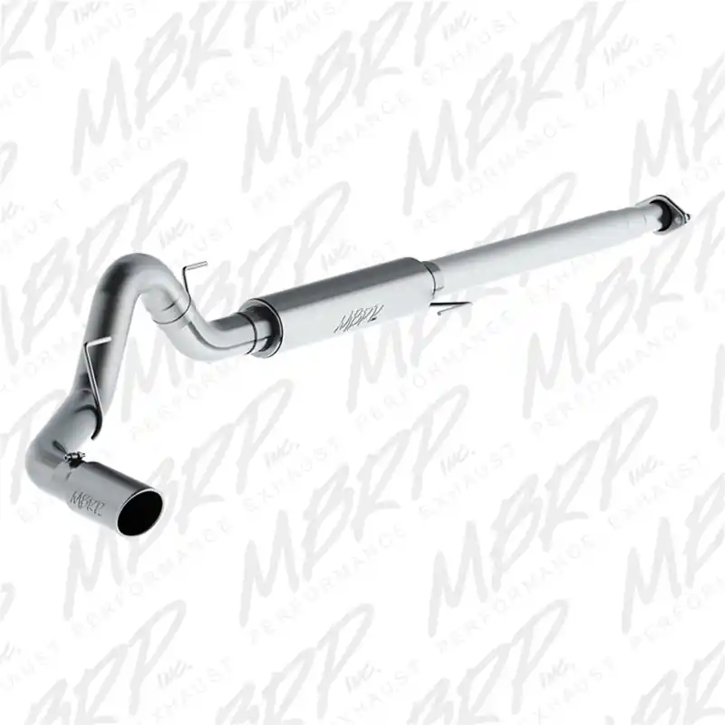 MBRP 2015 Ford F-150 2.7L / 3.5L EcoBoost 4in Cat Back Single Side T409 Exhaust System Secure Checkout