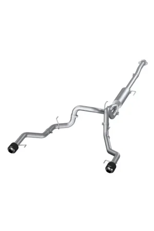 MBRP 22-23 Ford F150 T304 5in OD Carbon Fiber Tip Dual Rear Exit 3in Cat Back Exhaust High Quality