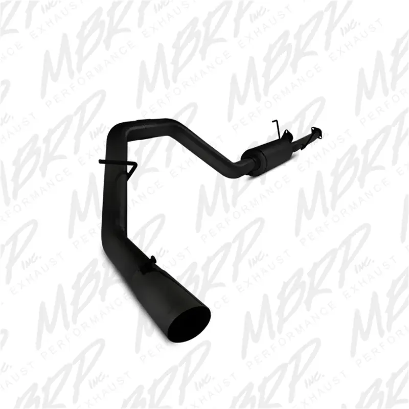 Limited Time MBRP 2009-2014 Toyota Tundra 5.7L EC-Std. & SB/CC-SB 3in Cat-Back Single Side AL - Black