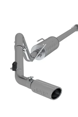 Grab Now MBRP 05-13 Toyota Tacoma 4.0L EC/CC Cat Back Single Exit T409 Exhaust