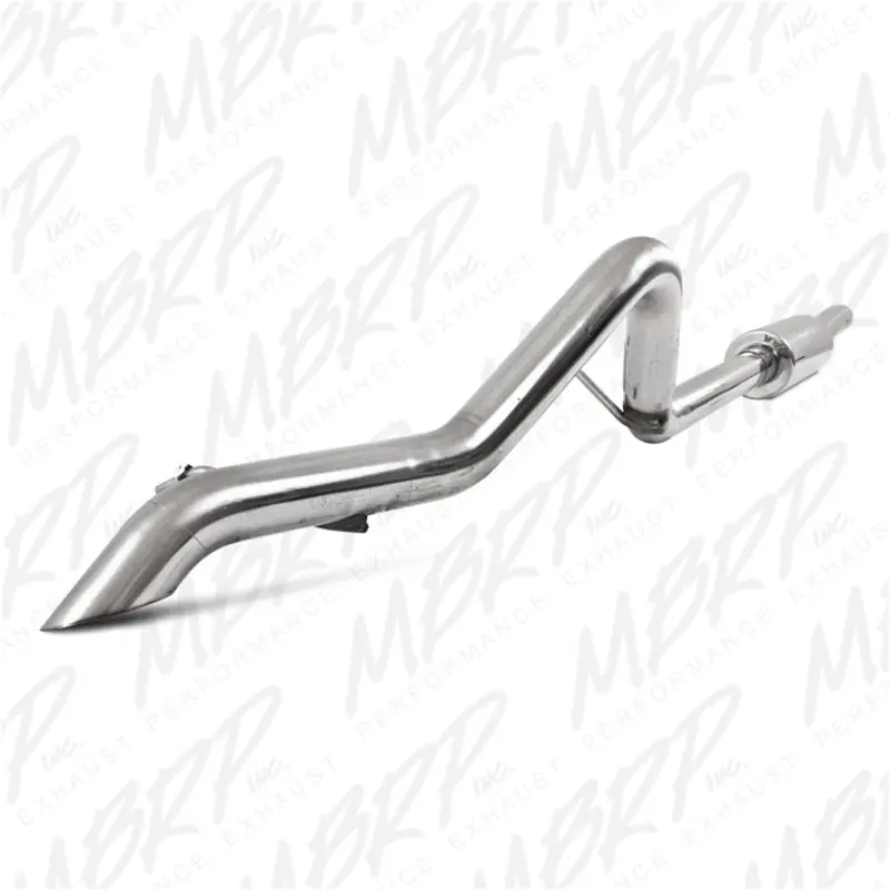 MBRP 2007-2009 Jeep Wrangler (JK) 3.8L V6 4 dr Off-Road Tail Pipe Muffler before Axle Handmade