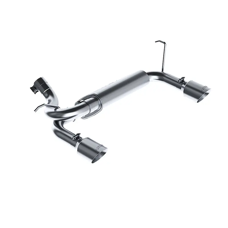 MBRP 07-14 Jeep Wrangler/Rubicon 3.6L/3.8L V6 Axle-Back Dual Rear Exit T409 Performance Exhuast Sys High Quality