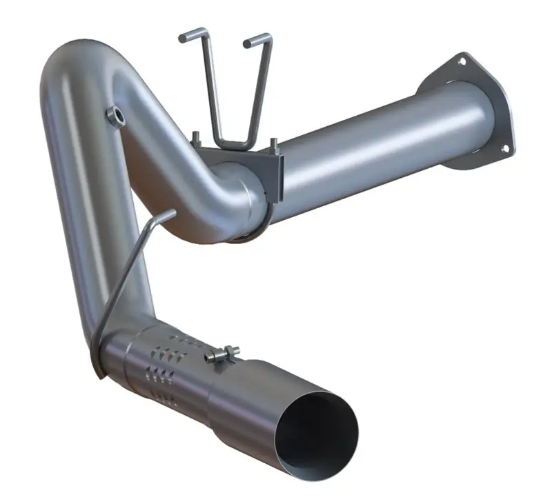 MBRP 2015 Ford F250/350/450 6.7L 4in Single Side Exit T409 Exhaust Includes 5in Tip Fast Shipping