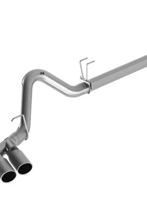 Clearance MBRP 2015 Ford F250/350/450 6.7L 4in Filter Back Dual Single Side Exit 5in Tips T409 Exhaust