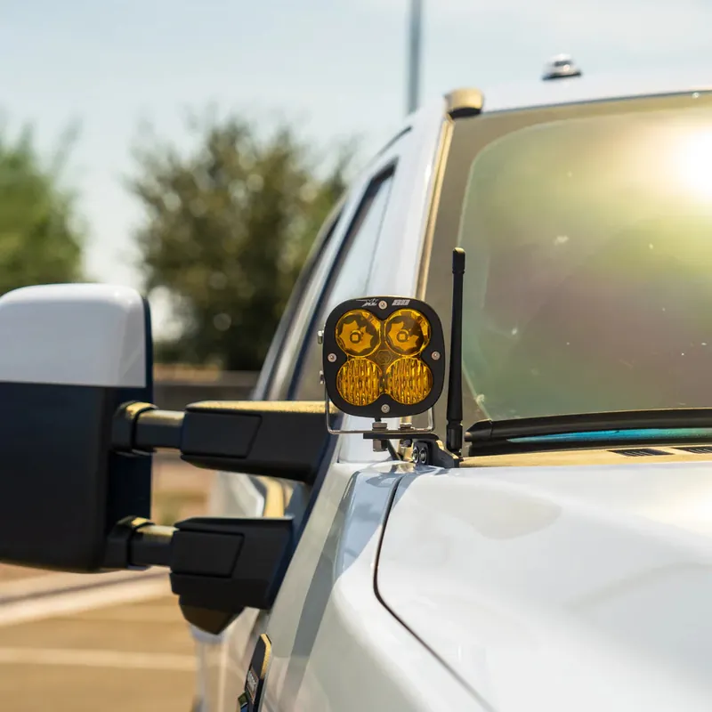23-24 FORD SUPER DUTY SDHQ BUILT A-PILLAR LIGHT MOUNTS Modern