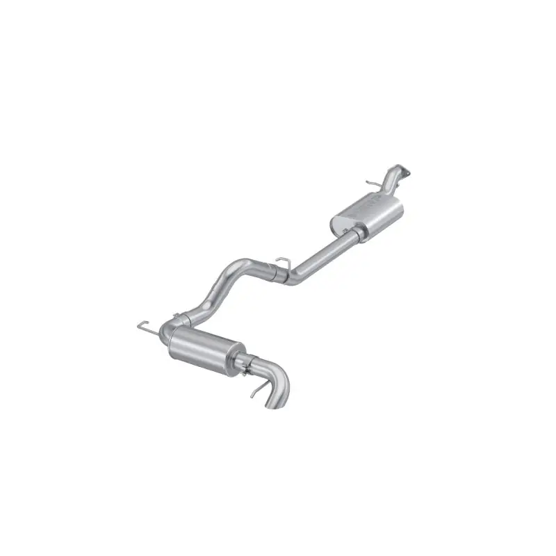 MBRP 2021-2023 Ford Bronco 2.3L/2.7L Aluminized Steel 3in Cat-Back, Single High Clearance Rear Exit Order Now