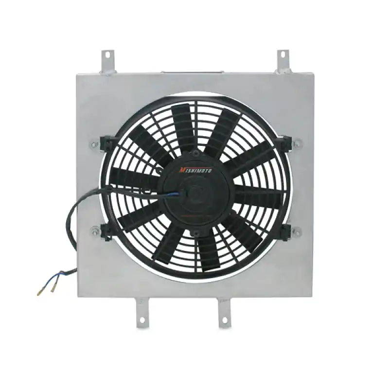 Mishimoto 22x18x3.5 Dual Pass Race Radiator Aluminum Fan Shroud Kit Free Delivery