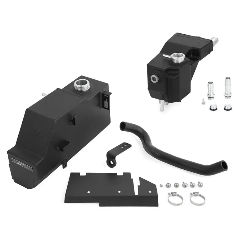 New Arrival Mishimoto 11-19 Ford 6.7L Powerstroke Expansion Tank Kit - Micro-Wrinkle Black