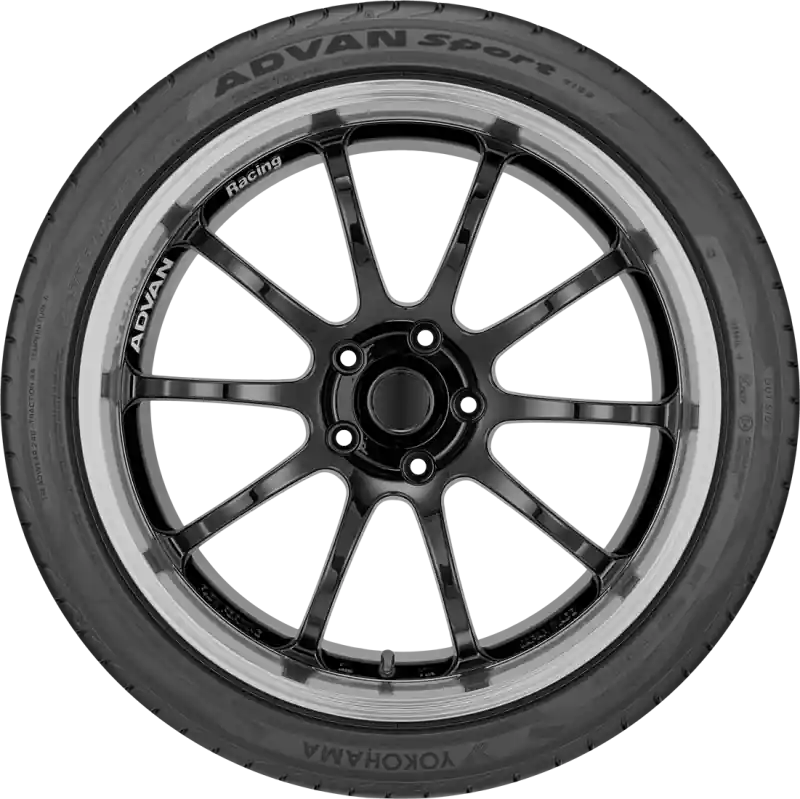 Premium Yokohama Advan Sport V105 Tire - 225/55ZR17 101Y