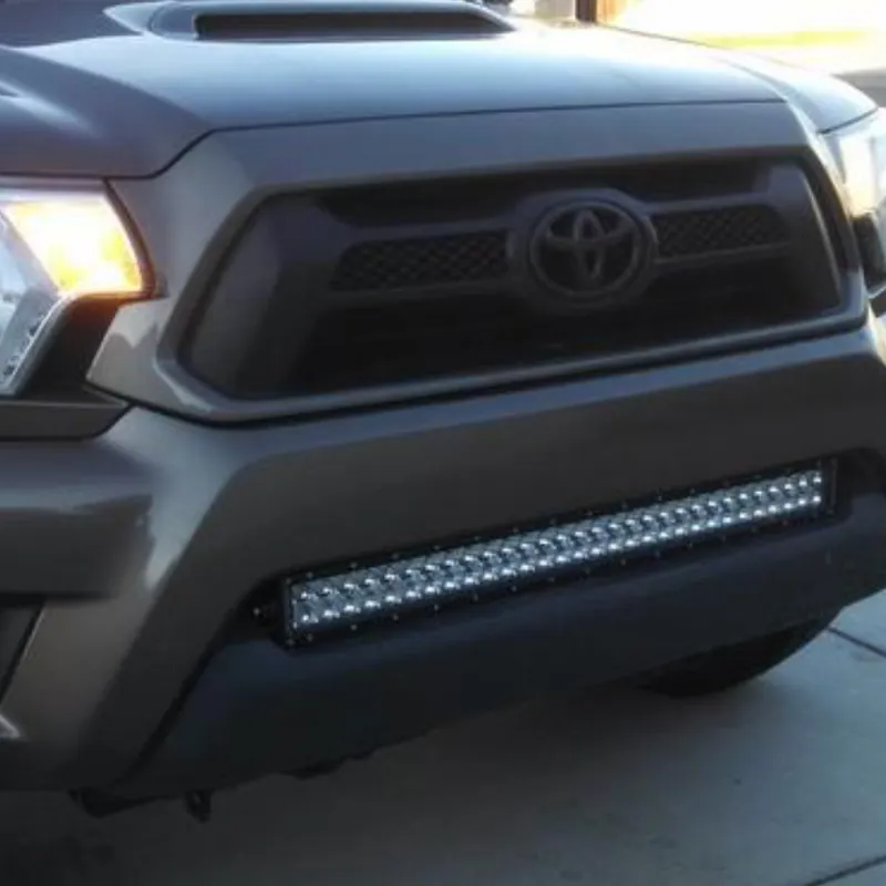 Grab Now 05-2015 Toyota Tacoma 32" Flush LED Bumper Light Bar Brackets Combo Kit
