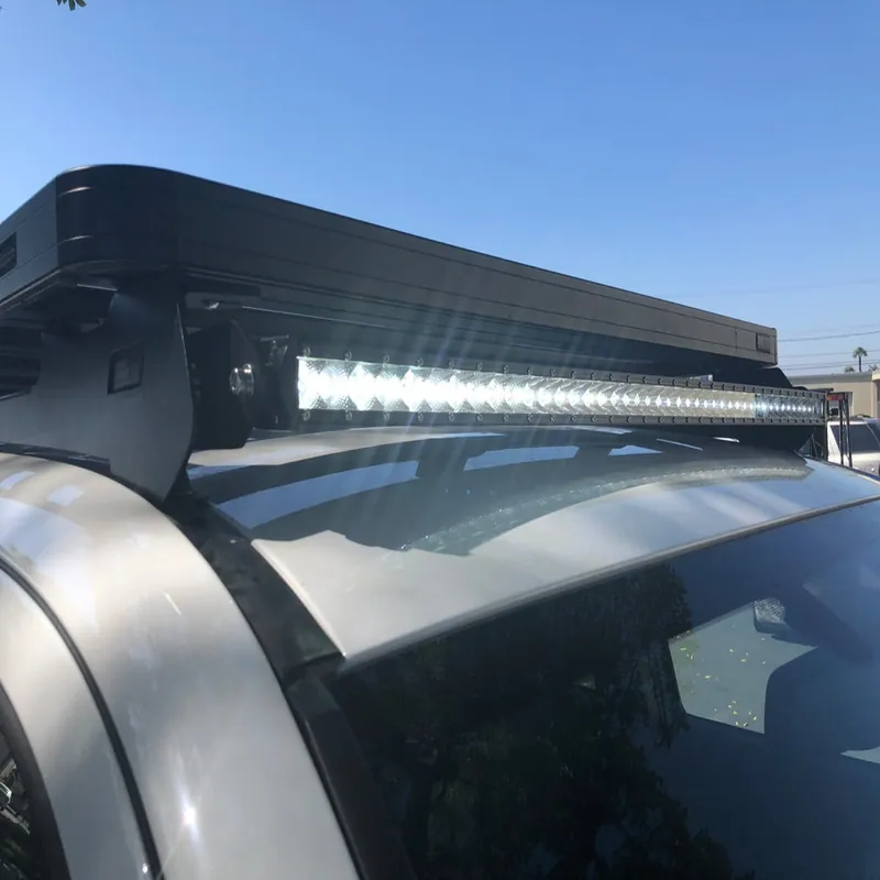 Crafted Front Runner Slimline Roof Rack LED Light Bar Combo
