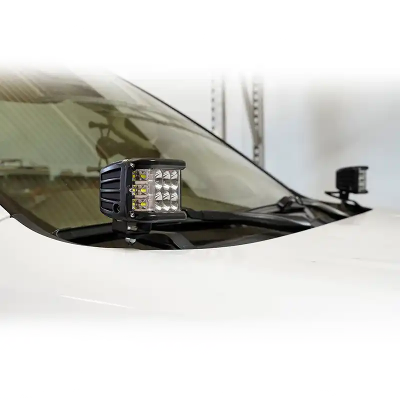Original 2010+ Toyota 4Runner Low Profile Ditch Light Bracket Combo Kit CR2346