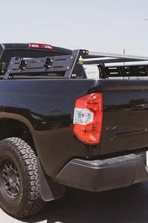 Worldwide Shipping 14-23 Toyota Tundra Short Bed Cali Raised LED Overland Bed Rack