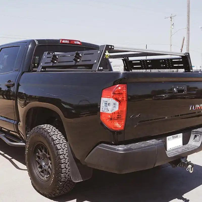14-21 Toyota Tundra Long Bed Cali Raised LED Overland Bed Rack Must Have
