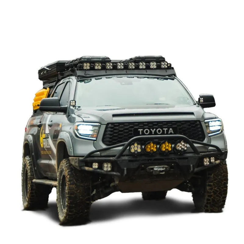 PRINSU Tundra CrewMax Cab 2nd Gen 2007-2021 Roof Rack In Demand