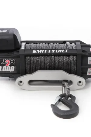 Cheap X2O 10 Comp Gen2 10,000 lb Winch Comp Series W/Synthetic Rope Aluminum Fairlead Smittybilt - 98510