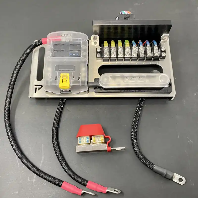 Buy Online Deluxe Vertical Installation Wiring Kit with terminal blocks for Power Tray