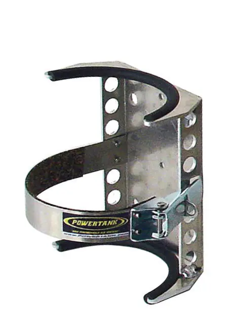 Super Sale CO2 Tank Bracket 4.1 Inch Diameter 72 Cu Inch Aluminum Power Tank - BKT-2275