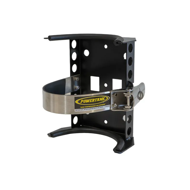 Trusted Brand CO2 Tank Bracket 2.5 Lb 4.4 Inch Diameter Aluminum Power Tank - BKT-2257