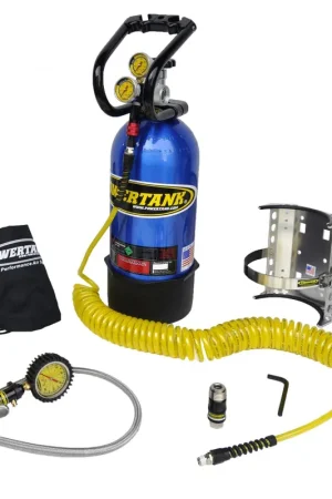 Instant Buy 10 Lb CO2 Power Tank System Package B Candy Blue Power Tank - PT10-5250-CB
