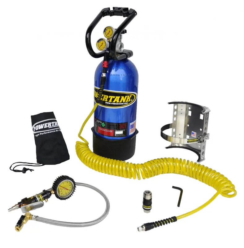 Instant Buy 10 Lb CO2 Power Tank System Package B Candy Blue Power Tank - PT10-5250-CB