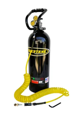 Best Price CO2 Tank 20 Lb Basic System 250 PSI Gloss Black Power Tank - PT20-5400-BK