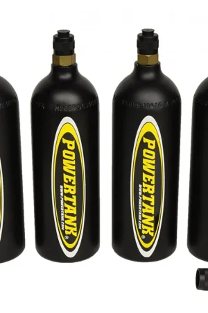 Secure Checkout Case of 4 CO2 Bottle 1.25 Lb On/Off Valve Bottle Power Tank - CYL-2440-MBK