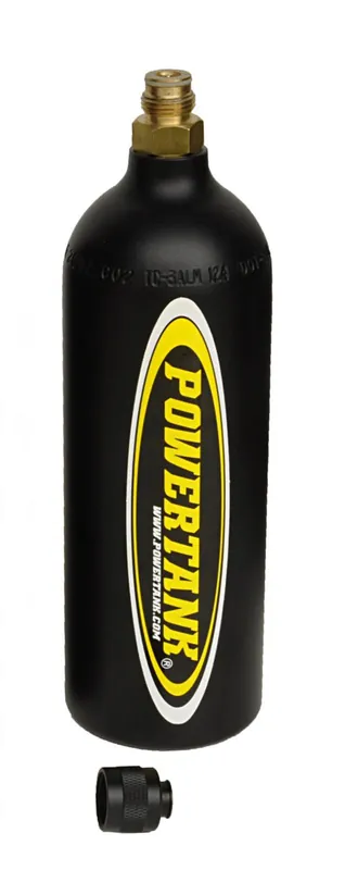 Cheap CO2 Bottle 1.25 Lb Pin Valve Bottle Power Tank - CYL-0124-MBK