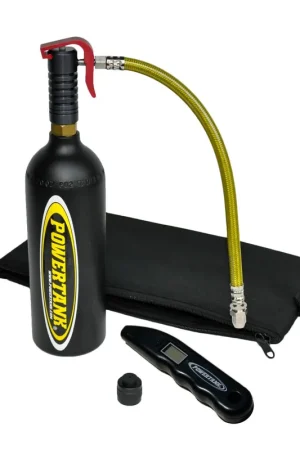 CO2 Bottle Power Shot Trigger Tire Air Kit W/O Plug Kit Matte Black Power Tank - PTM-0124 Best Price