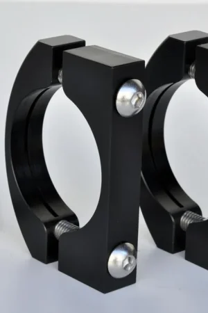 Brand New Roll Bar Clamps Large 2.25-2.5 Inch Diameter Black Pair Power Tank - ABC-2465