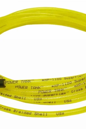 Air Hose 30 Foot Straight Ultraflex 1/4 Inch NPT Male Thread Yellow Power Tank - HSE-ST30 Clearance