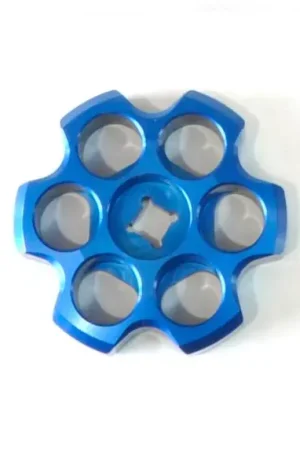 Popular Aluminum Tank Knob Six Shooter Tahoe Blue Power Tank - VLV-5008-BU