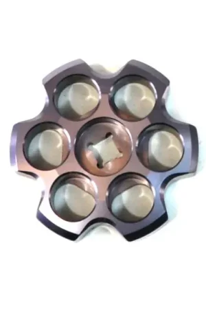 Aluminum Tank Knob Six Shooter Gunmetal Grey Power Tank - VLV-5008-GR Top Pick