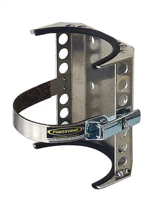 Buy Direct CO2 Tank Bracket 5 Lb 5.25 Inch Diameter Stainless Steel Power Tank - BKT-2258-SS