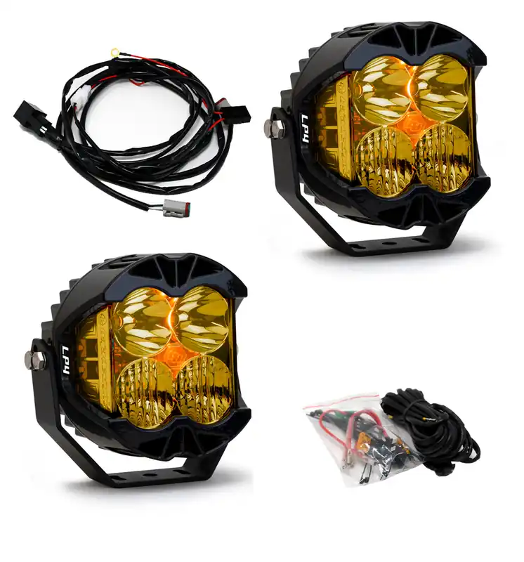 LP4 PRO SERIES AMBER LED DRIVING COMBO LIGHT - PAIR - 297813 Popular