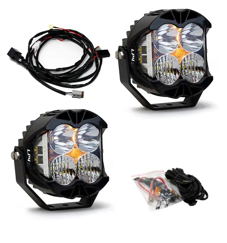 Low Price LP4 PRO SERIES White LED DRIVING COMBO LIGHT - PAIR - 297803