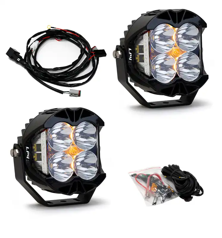 LP4 PRO SERIES White LED SPOT LIGHT - PAIR - 297801 Price Cut